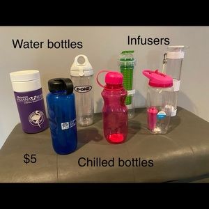 Water bottles